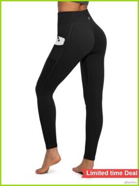 High Waist Compression Leggings Scrunch Butt Lift Tummy Control Yoga Pants